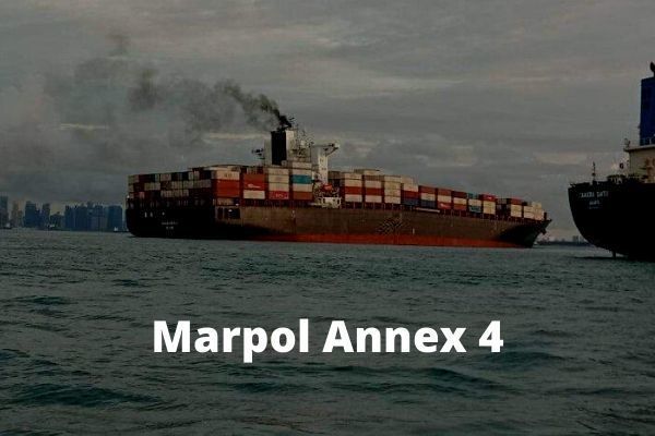 √ Marpol Annex 4 (IV) : Sewage 2020