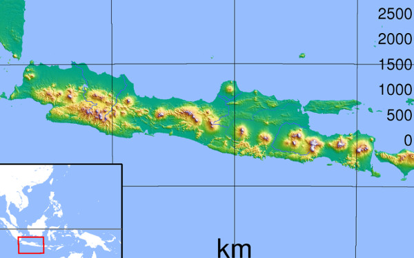   Nama  nama  Dataran Rendah di  Pulau  Jawa  2022